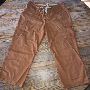 MOUNTAIN HARDWEAR cotton cropped clay pant